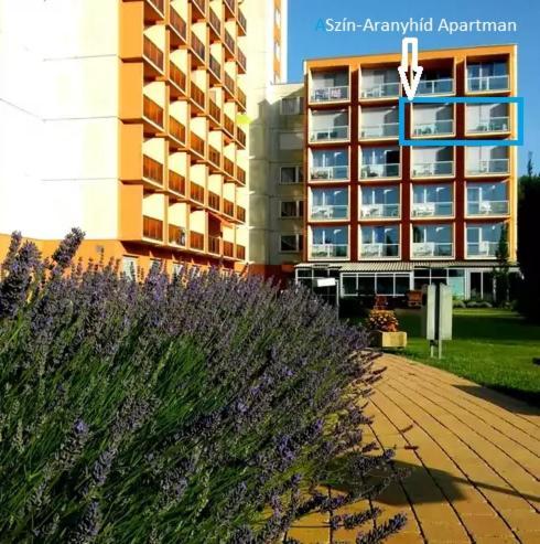 Szin-Aranyhid Apartman Siófok Exteriör bild